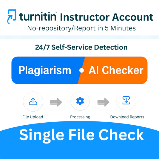 Turnitin® Official AI & Plagiarism Checker | No Repository | Instant Report (UK/USA/AU Edition)